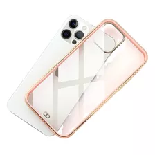Case iPhone 13 Pro Max Transparente Con Color