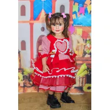 Vestido De Festa Junina/fantasia Junina