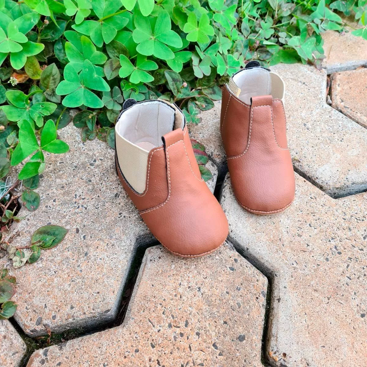 Botina Sapato Bebê Menino E Menina Bota Fácil De Calçar
