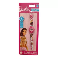 Barbie Reloj Pulsera Digital 5 Funciones Intek