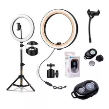 Iluminador Ring Light 26cm Luz Led Selfie Make Profissional