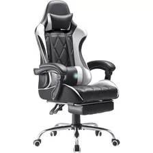 Homall Silla Gaming, Silla De Ordenador Con Reposapiés Y Sop