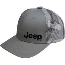 Gorra Trucker Jeep Premium Text Logo Parte Trasera Camuflaje