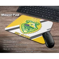 Mouse Pad Polícia Militar Do Paraná Com Seu Nome