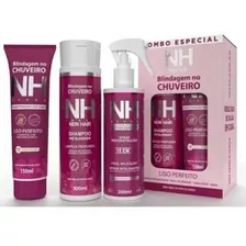 Kit Blindagem De Chuveiro New Hair Belkit 3 Itens