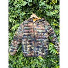 Campera De Abrigo Camuflada Talle 11/12 Zara