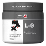Suplemento Em PÃ³ Max Titanium  L-g Glutamina L-g Em Pote De 300g