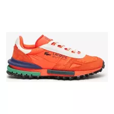 Zapatillas Lacoste Mujer Elite Active Naranja 