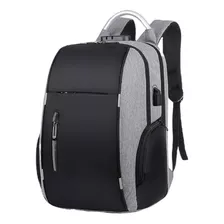 Mochila Antirrobo De Gran Capacidad Con Cargador Usb 30l