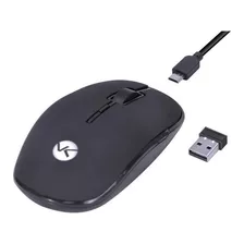 Mouse Recarregável Vinik Power One Pm100 Preto