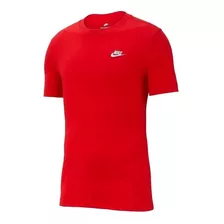 Camiseta Nike Sportswear Club-rojo