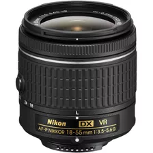 Nikon Af-p Dx Nikkor 18-55mm F/3.5-5.6g Vr Lente (refurbishe