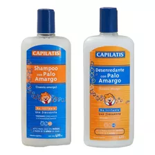 Kit Capilatis Palo Amargo - Piojos - Shampoo + Desenredante