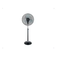 Ventilador De Pie Bonn B-100n Negro Con 3 Palas Color Plateado, 20 De Diámetro 220 v