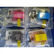 Kit Cartuchos Compatíveis Lc103 J4310 J6520 6720 4510