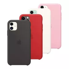 Forro Silicon Case Para iPhone 11 11 Pro 11 Pro Max+ Vidrio