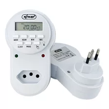 Timer Temporizador Digital Programável Bivolt 110/220v 10a