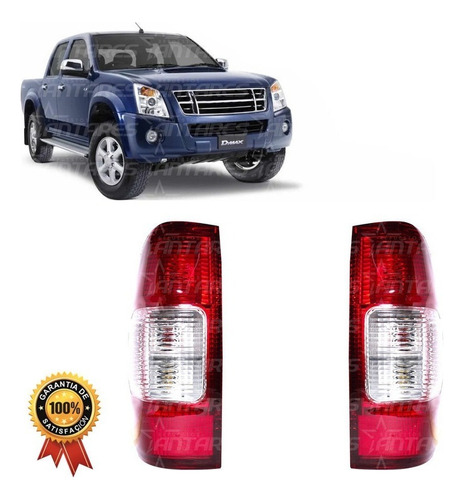 Farol Chevrolet Luv Dmax 3500 6ve1 4wd 2005 2007 Par Foto 2