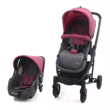 Carriola Con Portabebe Prima Ts Bambineto Rosa De Prinsel