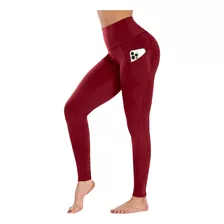 Leggins Deportivos Para Dama Con Bolsa Celular Mallas Gym 