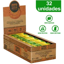 Bananada Terra Brasil S/ Adi. Açúcar - Caixa/display 32x23g