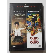 Dvd Ação Total O Voo Do Dragão / Olho Por Olho Lacrado