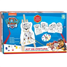 Kit De Pintura Infantil Patrulha Canina