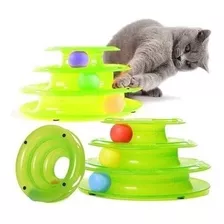 Juguete Interactivo Para Gato / Torre 3 Niveles / Mascota