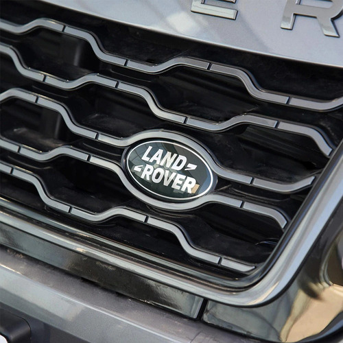Land Rover Emblema Parrilla Metalico Autoadherible 8.6x4.3cm Foto 2