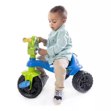 Triciclo Infantil Tico-tico C Pedal Carrinho De Passeio Dino