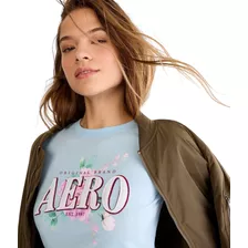 Playeras Bordadas Aeropostale Dama Originales 100%