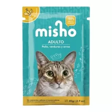 Alimento Para Gato Misho Sabor Pollo 85gr