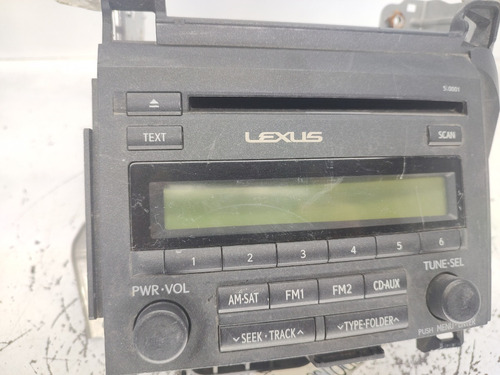 Estereo Radio Lexus Ct200h 10-15 Sin Cdigo Detalle #943 Foto 5