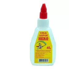 Cola Hero Para Isopor 40g Com 6 Unidades