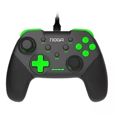 Joystick Para Pc Ps3 Gamepad Usb Control Noga 6000x Elite Color Verde