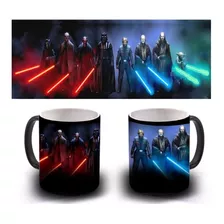 Taza Magica Star Wars Lasers Yoda Darth Vader Luke Skywalker