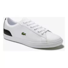 Tenis Lacoste Para Hombre, Material De Piel