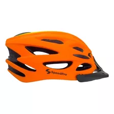 Casco De Ciclismo Speed Pro Mtb Fire Color Naranja Talle Unico