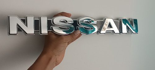 1 Emblema Nissan Patrol Persiana 40 Cm X 5 Cm Cromado Generi Foto 4