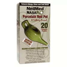 Neilmed De La Nasa Flo Neti Pot-de Porcelana De 20 De Sa