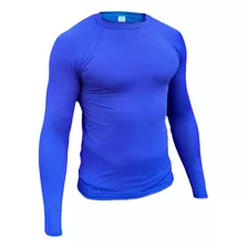 Camisa Manga Longa Blusa Com Proteção Solar Uv50 P/ Praia 