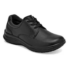 Zapato Casual Mod 402111 Para Niño Flexi Color Negro