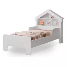 Cama Casinha Pataty Infantil Com Nichos S/ Colchão