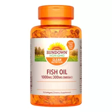 Fish Oil 1000 Mg - 72 Soft