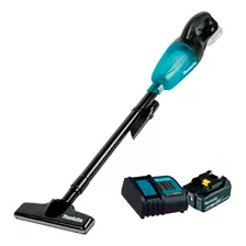 Aspirador Pó Dcl180zb Bateria 5a Carregador Dc18sd Makita Cor Preto/azul 110v/220v