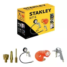 Kit Para Compresor Stanley 6 Piezas