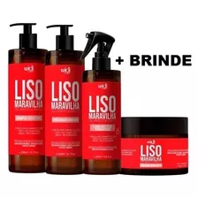 Kit Liso Maravilha Kit 4 Itens Widi Care