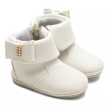 Bota Feminina Infantil Linha Baby Cla Cle - Be12 - Gelo