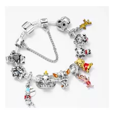 Brazalete/ Pulsera Tipo Pandore Incluye Charms 