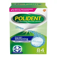 Polident Nocturno Limpiador Dentadura Postiza,protesis,84tab